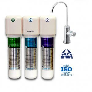 אקווה מאג - AquaMag מערכת טיהור מים 3 שלבים והוספת מגנזיום למים| מסנן מים