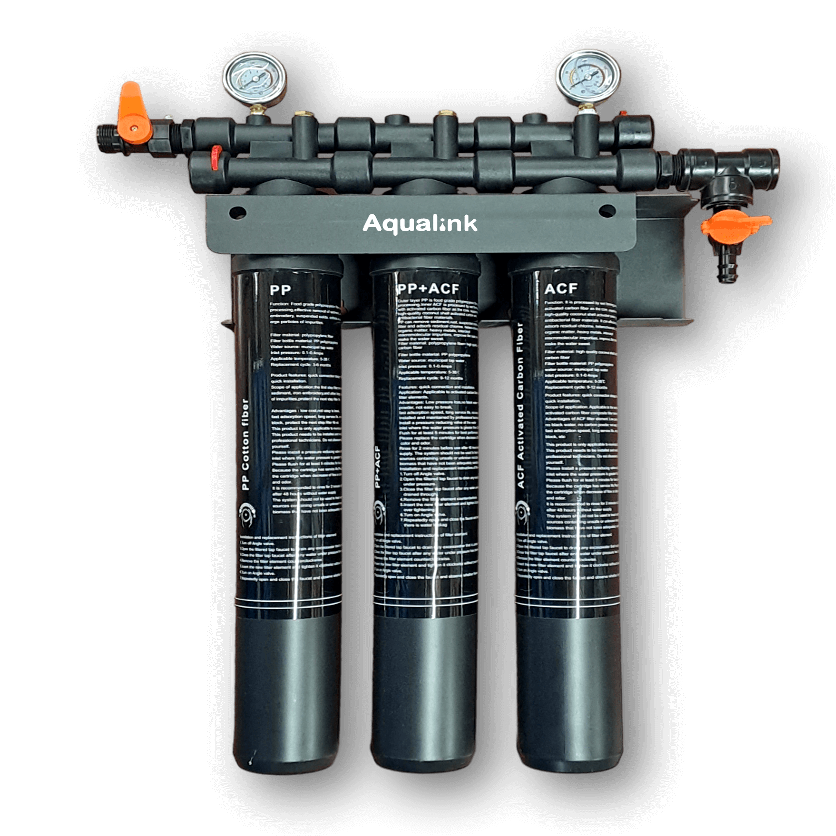 מערכת סינון מים 3 שלבים HORECA